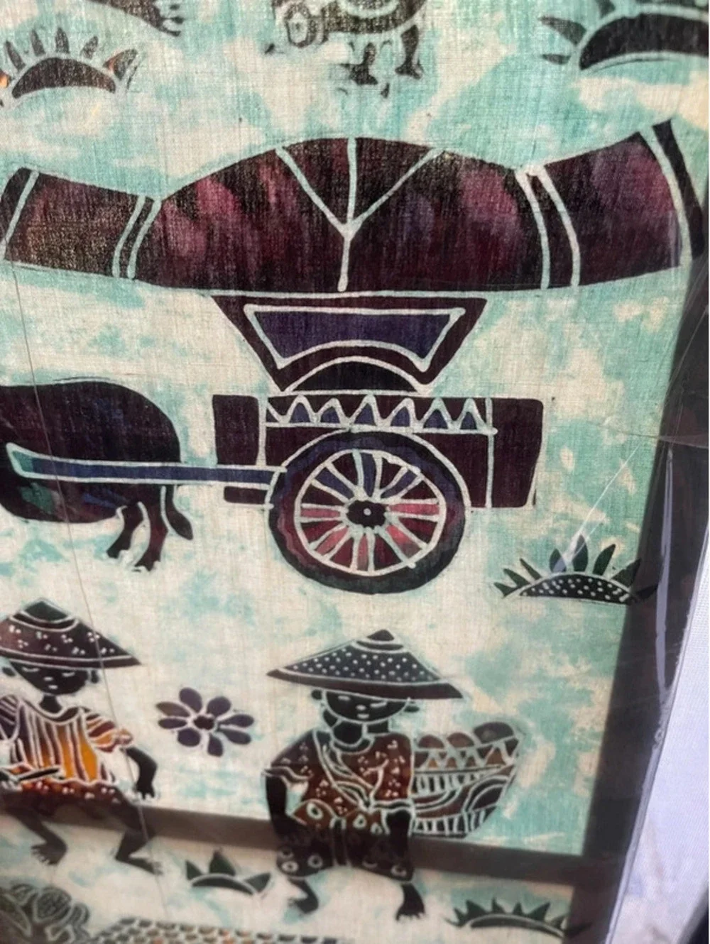 Framed Warli Tribal Art (Maharashtra India)